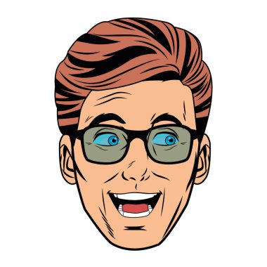 Man face avatar profil resmi