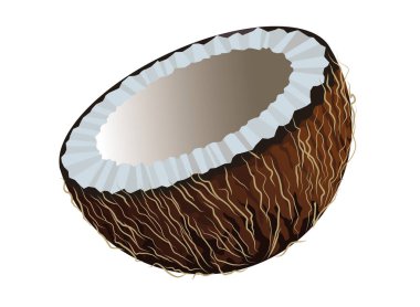 Tropik lezzetli meyve ikonu çizgi filmi