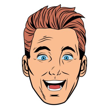 Man face avatar profil resmi