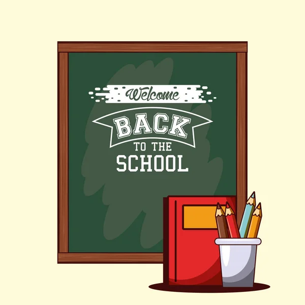 Back to school season card and poster