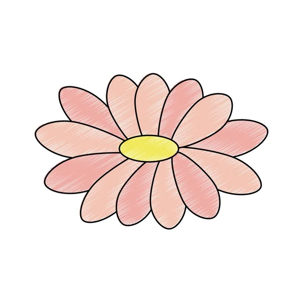 Карикатура на красивые цветы — стоковый вектор