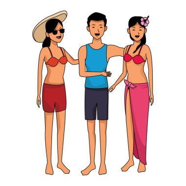 Yaz arkadaşları yazın tadını çıkarıyor