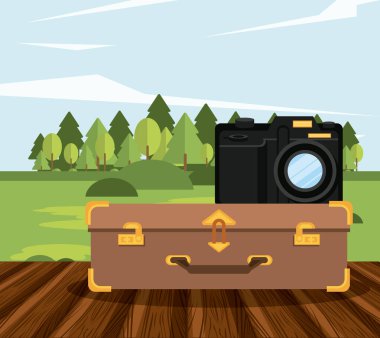 seyahat ve turizm simgesi