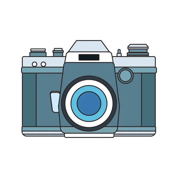 Fotografische camera pictogram — Stockvector