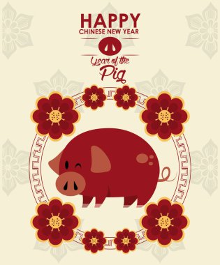 Mutlu Çin Yeni Yıl kartları