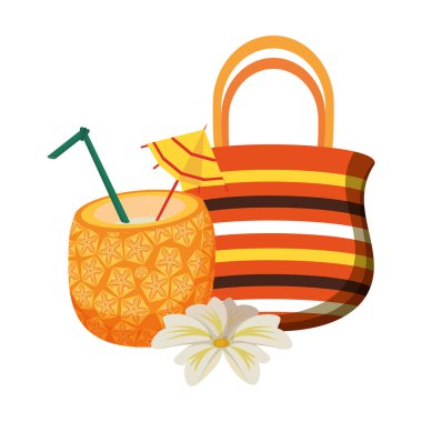 yaz plaj ve tatil karikatürler