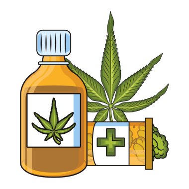 esrar martihuana sativa kenevir karikatür