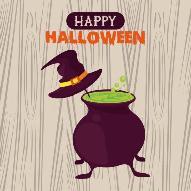 Mutlu cadılar bayramı kartları ve çizgi filmler.