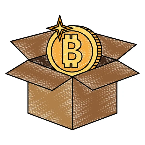 Bitocoin kutu karalama içinde