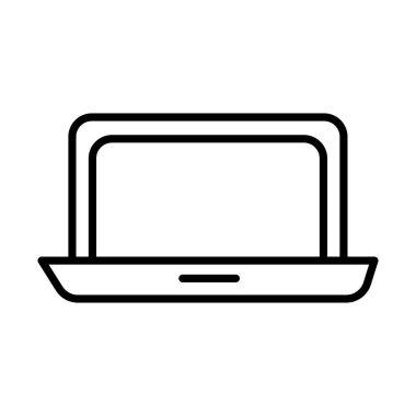 dizüstü bilgisayar satırı biçimi simgesi