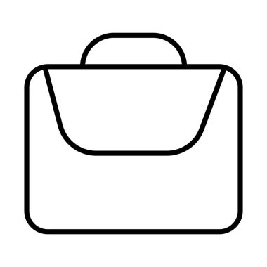 Portföy evrak çantası satır simgesi