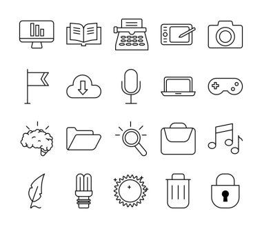 dizayn simgelerinin demeti