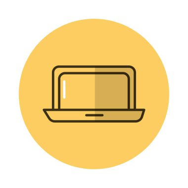 dizüstü bilgisayar blok biçim simgesi