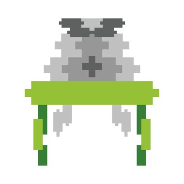 uzay uzaylı 8 bit pikselleştirilmiş simge