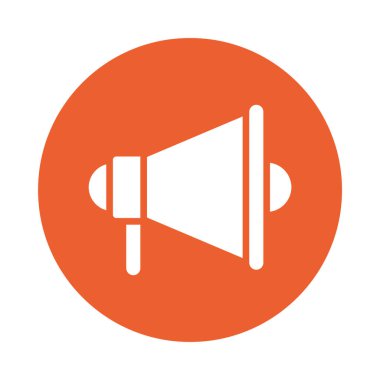 megafon ses engelleme simgesi