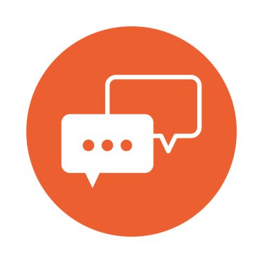 Konuşma baloncukları biçim simgesi