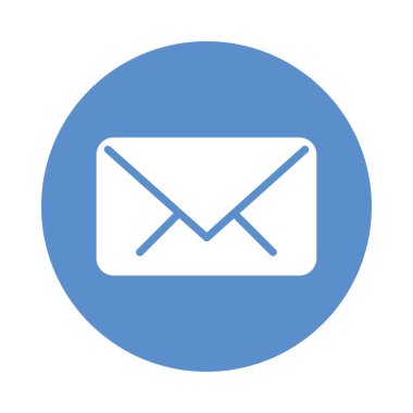 zarf e- posta blok biçimi simgesi