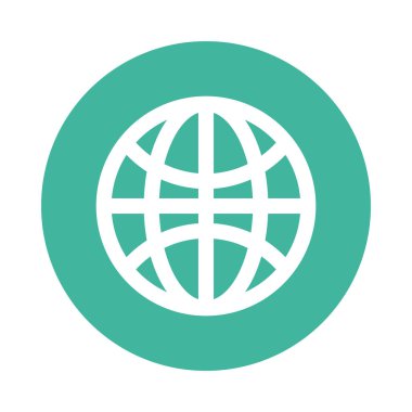 küresel tarayıcı blok biçimi simgesi