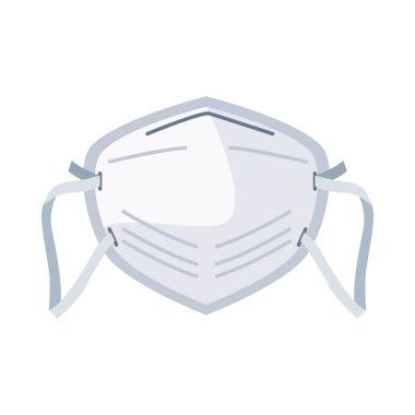 tıbbi maske koruma aksesuar satırı simgesi