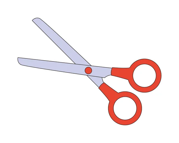 Ciseaux coupe outil alimentation icône — Image vectorielle