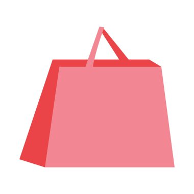 alışveriş çantası kağıt izole simgesi