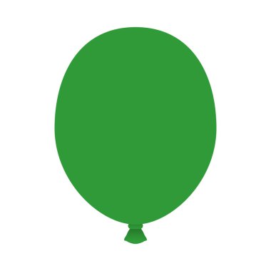 yeşil balon helyum yüzer simgesi