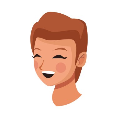 Genç erkek baş Avatar karakteri