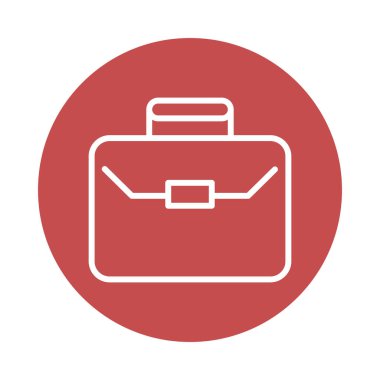 portföy çanta aksesuar izole simge