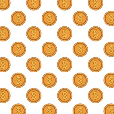 Bozuk para dolar modeli arka plan