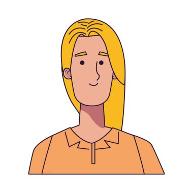 Genç kadın avatar karakteri