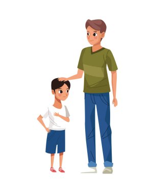 Baba ve oğul karakterleri