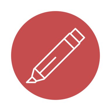 kalem okulu arz simgesi izole edildi