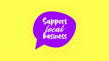 Konuşma balonunda yerel iş harflerini destekle