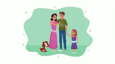 Ebeveynler çift ve kız karakterler seçim kampanyasında kalırlar.