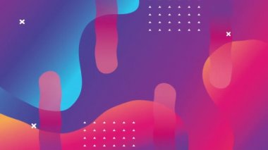 canlı ve akışkan renk arkaplanı