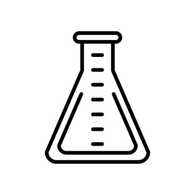tüp test laboratuarı simgesi izole edildi
