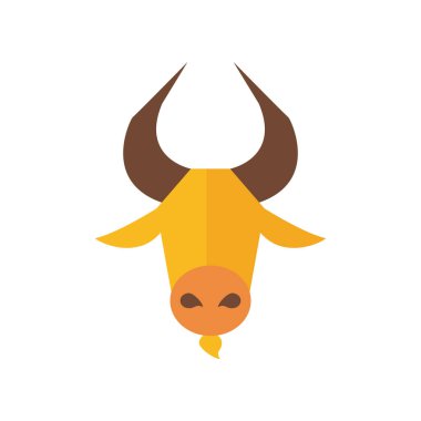 inek başlığı düz biçim simgesi