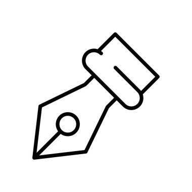 Tüylü yazı tipi nokta çizgisi biçimi simgesi