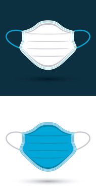 Kovid19 koruma için tıbbi maskeler, solunum aksesuarları.