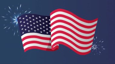 ABD bağımsızlık gününü bayrak ve havai fişeklerle kutluyor