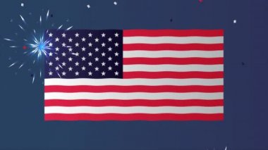 ABD bağımsızlık gününü bayrak ve havai fişeklerle kutluyor