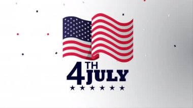 Amerika 'nın bağımsızlık günü bayrağıyla kutlanıyor