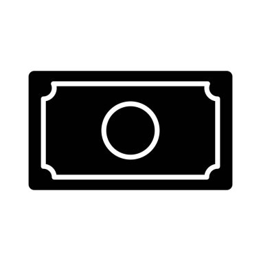 Bill Dolarlık siluet biçimi simgesi