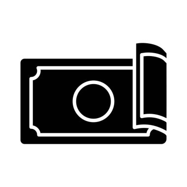 Bill Dolarlık siluet biçimi simgesi