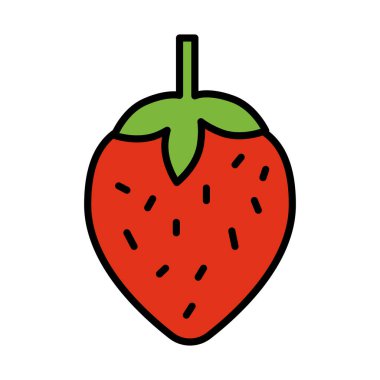 taze çilek doldurma biçimi simgesi