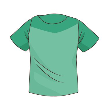 Gençlik forması giysileri izole edilmiş simge