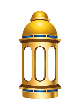 Ramazan Kareen Altın Fener Dekorasyonu