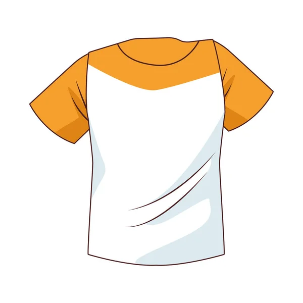 Joven jersey ropa aislado icono — Vector de stock