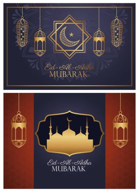 Tac Mahal camisi ve fenerlerle bayram mübarek kutlamaları