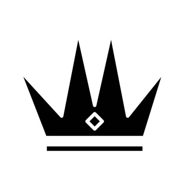 Dükün siluet tarzının kraliyet tacı